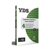 Yds Soru Bankası-4 Anlam Bütünlüğü Çözümlü 8. Baskı Yayınları