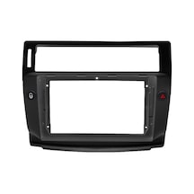 Lovion Vns07899 Citroen C4 Siyah Çerçeve 2004-2010 Model Multimedya Teyp Çerçevesi