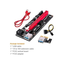 Pcı-E 1X - 16X Riser Kart Ver009S Usb 3.0