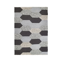 Ikea Kollund El Dokuması Halı 170 X 240 Cm Gri - Koyu Gri