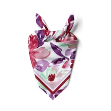 Sonsuz Bahar Desen 55x55cm Bandana/fular Çok Renkli