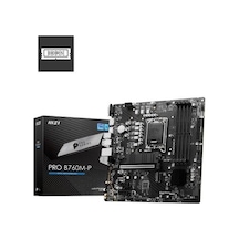 Msı Pro B760m-p Ddr5 Hdmı Dp Pcıe 16x V4.0 1700p Matx-212274