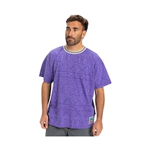 Quiksilver Global Heat Ss Tee Erkek Günlük Tişört Eqykt04365 Mor Mor