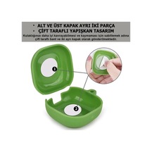 Caseonn Samsung Galaxy Buds 2 Kılıf Karakter Figürlü French Bulldog Siyah