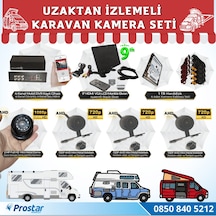 Karavan 1 Tb Harddiskli 9 Inç Hdmi Monitörlü 4 Kameralı Uzaktan