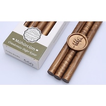 Mühür Mumu Çubuk 11mmx120mm 10lu Paket Mo:550 SATEN ALTIN KARAMEL