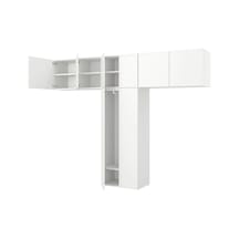 Ikea Beyaz Sağlam Kapaklı Gardırop 320x42x241 Cm