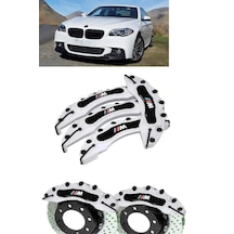 Bmw F10 ///m Beyaz 17-18-19 Janta Uyumlu 4.lü Kaliper Kapagı