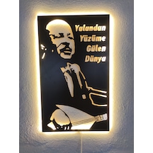 Neşet Ertaş Led Işıklı Tablo