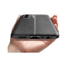 Oppo A74 Kılıf Deri Tasarımlı Korumalı Tasarım A++ Kalite Silikon Kapak