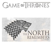 Game Of Thrones The North Remembers Glass Poster