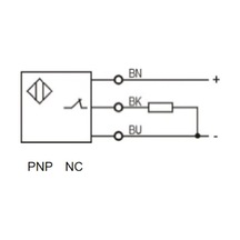 Lanbao Lr18xbf05dpc ,m18/5mm Pnp-nc 3-kablo Endüktif Sensör