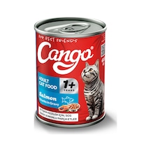 Cango Yetişkin Yaş Kedi Maması Somonlu 415gr 36lı