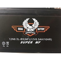 Akü 12n6.5l-bs(mf) 12v 6.5 Ah Motosiklet
