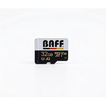 Baff 32 Gb Micro Sdxc Hafıza Kartı - 4k Video Kayıt Destekli U3 A2 V30 Kamera, Güvenlik Kamerası Ve Araç Içi Kamera Kartı