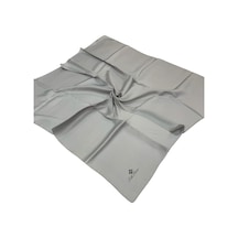 Silk Home Düz Shiny Eşarp - Koyu Gümüş Koyu Gümüş