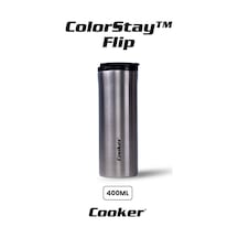 Cooker Colorstay Flip 400 Ml Paslanmaz Çelik Bardak Termos Ckr2066 Diğer