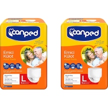 Canped Emici Külot Hasta Bezi Büyük Boy L 8'Li x 2 16 Adet
