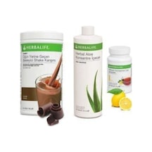 Herbalife Formül 1 Çikolata Aromalı Shake Herbal Aloe Içecek Konsantre Limon Aromalı Çay 50 Gr