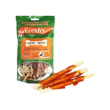 Freshy Ducky Twists Ördek Etli Burgu Çubuk Köpek Ödülü 90 G 10'lu