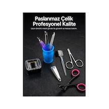 Çok Fonksiyonlu Kişisel Bakım Seti Manikür Pedikür Ve Kaş Bakım Aletleri Çok Renkli