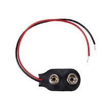 Robotiko 9V Pil Başlığı - Kablolu , 9V Pil Soketi