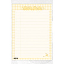 A4 Bloknot Kareli Defter - 50 Yaprak - Memopad - Notepad - Not Defteri - Not Kağıdı - 4235 Çok Renkli