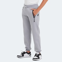 Slazenger  LAMIS Çocuk Fermuar Cepli Taş Gri Eşofman  Altı