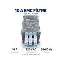 10 Amper Emc Filtre