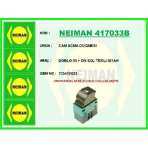 Cam Acma Dugmesı Doblo 05 &gt On Sol Teklı Sıyah
