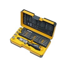 Felo Ergonıc K Box 20 Parça Cırcır/bükme Tornavidası, Uç Ve Lokma Anahtarı İle
