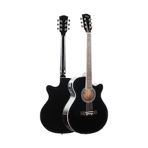 Midex Xc-300xbk-amp Profesyonel Amfili Siyah Elektro Akustik Gitar