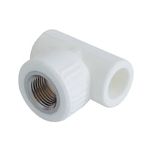 32 1" Dişi Te, İç Dişli Te, Pprc, 32 Mm X 1" X 32 Mm