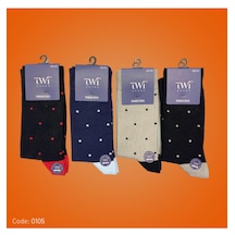 Twisocks Pamuk Soket Noktalı Desen Karışık Çorap 12'li - Karışık