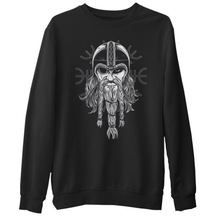 Tyr - Vinland Siyah Erkek Kalın Sweatshirt