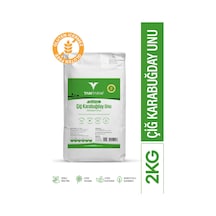 Tam Tarım Glutensiz Çiğ Karabuğday Unu 2 KG