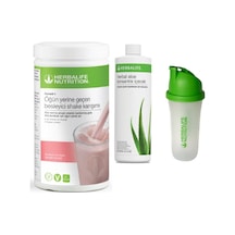 Herbalife Formül 1 Ahududu Shake + Aloe Konsantre İçecek+ Shaker