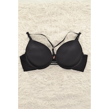 Le Jardin 7008-b Destekli-balenli Micro Kaplı İpli Push-up Sütyen 001