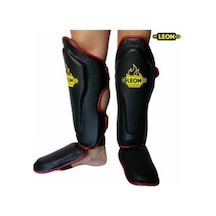 2Adımspor Leon Solid Kick Boks Ve Muay Thai Ayak Koruyucu Siyah