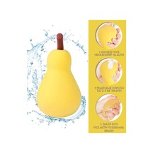 Caş Dekorasyon Pürüzsüz Dokulu 3'lü Armut Figürlü Makyaj Süngeri