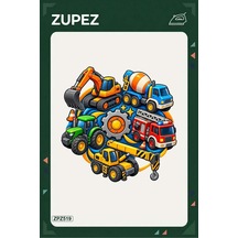 Zpz519 Makineler Geçidi Arması Ütüyle Uygulanabilir Transfer Baskı - 911529619