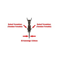 Otomobil, Motosiklet Vs. Için Kontak Erkek Terminali (3.5 Serisi)