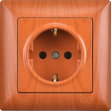 Günsan  Visage Meşe Topraklı Priz