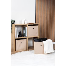 Raf Organizer Bej 3 Lü Paket 30x30 Çok Renkli