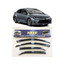 Yeni Corolla Uyumlu 2019 Kromlu Cam Rüzgarlığı Niken