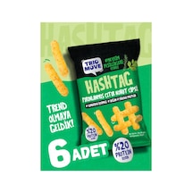 Hashtag Fırınlanmış Nohut Cipsi Mevsim Yeşillikleri Çeşnili 6 Adet Trio Move