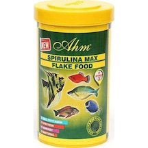 Ahm Spirulina Max Flake Bitkisel Pul Balık Yemi 100 Ml