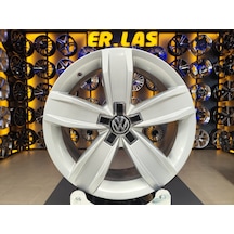 4 Adet Volkswagen 7 17 5 112 Et40 57.1 Sılver Jant Revize Edilmiş Takım