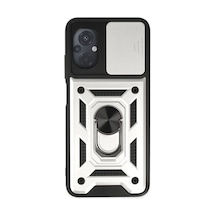 Xiaomi Poco M5 Kılıf Pars Lens Yüzüklü Silikon