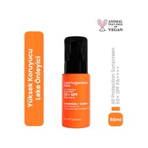 Cosmogenesis Labs Yüz Güneş Kremi 50ml - Su Bazlı SPF 50+ Ultra Koruyucu Leke Karşıtı Nemlendirici Vegan (Tüm Ciltler)